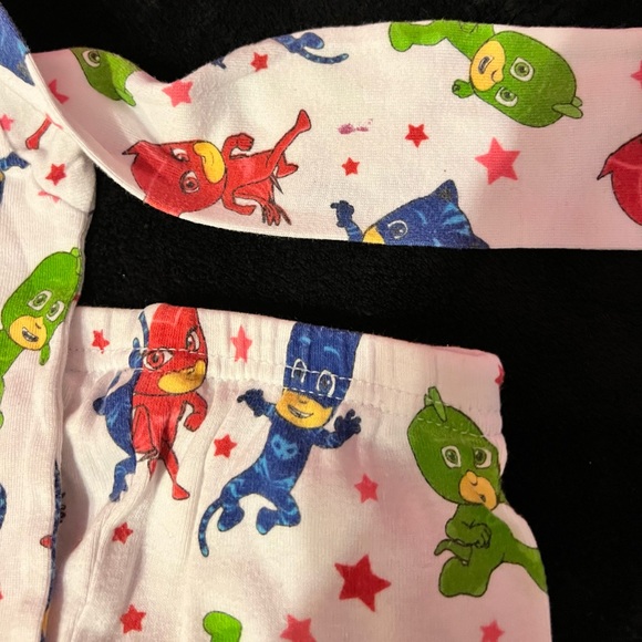 Lot 2 -PJ Masks long sleeve pajama sets Boys size 2t - Picture 7 of 7
